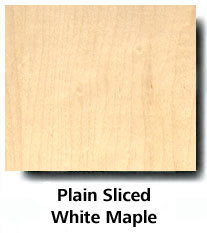 Plain Sliced White Maple
